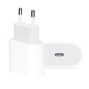 شارژر اپل 20 وات اصل دو پین Apple 20W USB-C Power Adapter