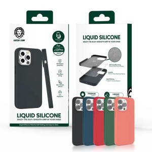 قاب Liquid Silicone گرین لاین مدل GNLLC13PMBK آیفون iPhone 13 Pro Max