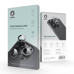 محافظ لنز دوربین گرین لاین Trio Camera Lens آیفون iPhone 15 Pro Max/15 Pro