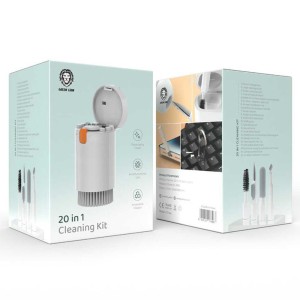 کیت تمیز کننده 20 کاره گرین لاین مدل Green Lion 20 IN 1 Cleaning Kit