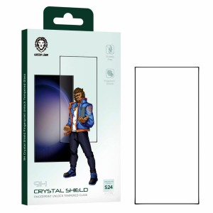 گلس شفاف گرین لاین 9H Crystal Shield سامسونگ S24 Ultra