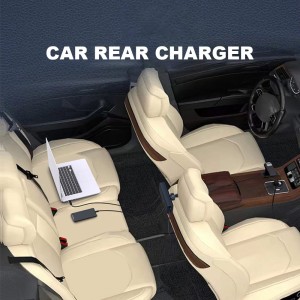 شارژر فندکی صندلی عقب ماشین گرین لاین Backseat Car Charger توان 65 وات