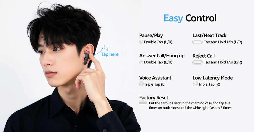 QCY Buds True Wireless Earbuds