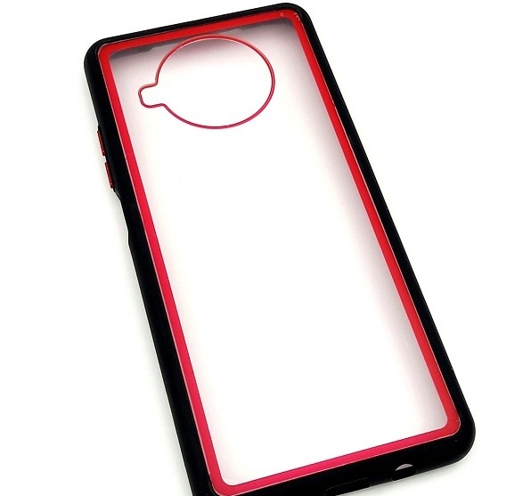 قاب دور سیلکون پشت شفاف مناسب برای گوشی شیائومی XM 10T Lite