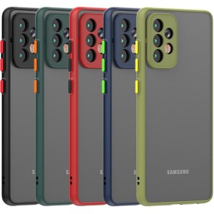 کاور پشت مات محافظ لنزدار اصلی مناسب برای Samsung Galaxy A52