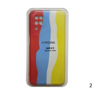 کاور مدل آبرنگی سیلیکونی مناسب برای گوشی موبایل سامسونگ A12