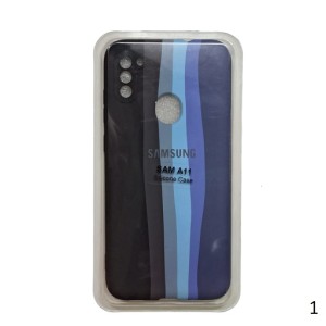 کاور مدل آبرنگی سیلیکونی مناسب برای گوشی موبایل سامسونگ A11