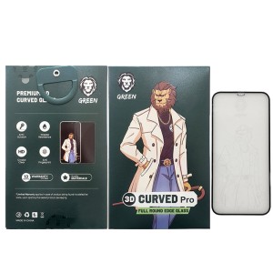 محافظ صفحه نمایش گرین مدل Curved-Pro مناسب برای گوشی موبایل اپل iPhone 12 / 12 Pro