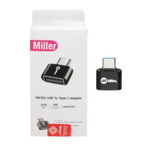 تبدیل Miller OTG Type-C TO USB مدل MO-203 با گارانتی 6 ماهه