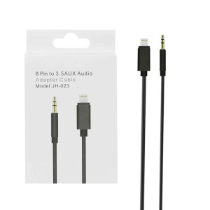 تبدیل AUX TO Lightning مدل JH-023 با گارانتی شش ماهه