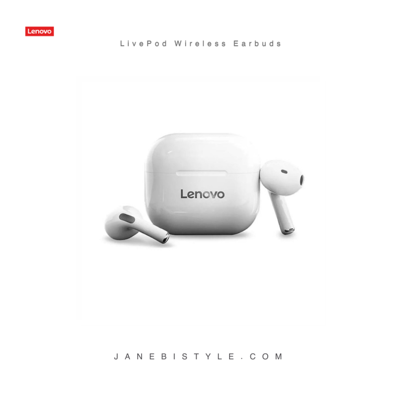 هندزفری بلوتوث لنوو Lenovo LivePods LP40 TWS Wireless Earbuds