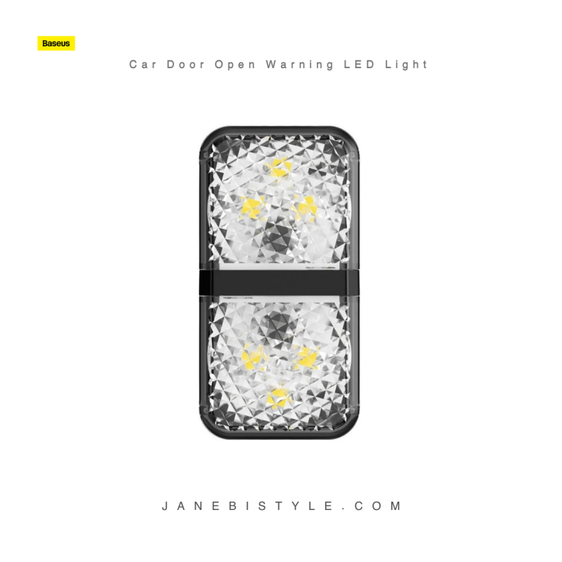 پک دوتایی چراغ خطر درب خودرو بیسوس Baseus Car Door Open Warning LED Light CRFZD-01