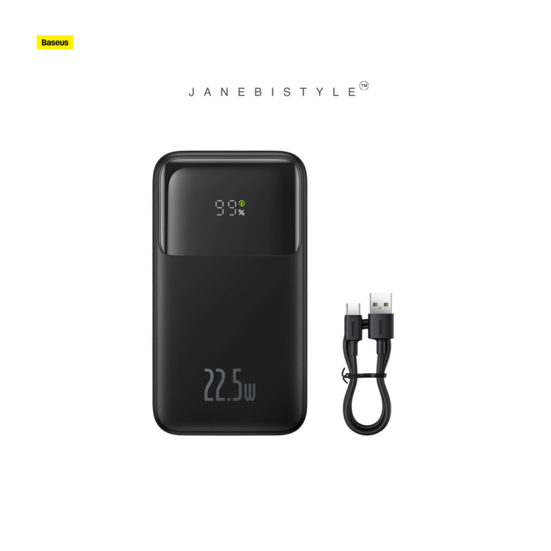 پاوربانک 10000mAh فست شارژ 22.5 وات بیسوس Baseus Comet Dual Cable Digital Display Fast Charge Power Bank 10000mAh 22.5W