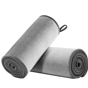 Baseus 2 x Microfiber Car Drying Towel Microfiber 40cm x 40cm Gray