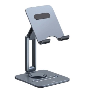 Baseus BS-HP006A Deskstop Biaxial Foldable Metal Holder(Space Grey)