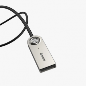 Baseus BA01 Bluetooth 5.0 audio receiver cable AUX jack audio adapter black