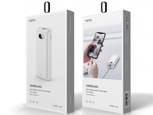 پاوربانک 10000 میلی آمپر توتو TOTU CPBN-033 Yamu 2.4A طراحی مینی