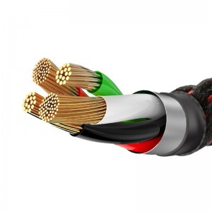کابل لایتنینگ هوشمند بیسوس Baseus C-shaped Lightning Cable 1m