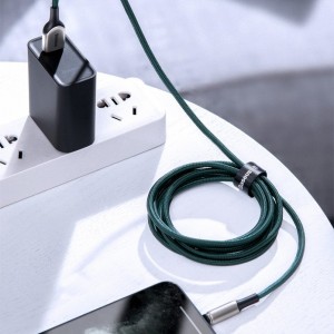 کابل شارژ سه سر آهنربایی بیسوس Baseus Zinc Magnetic Cable Kit 1M