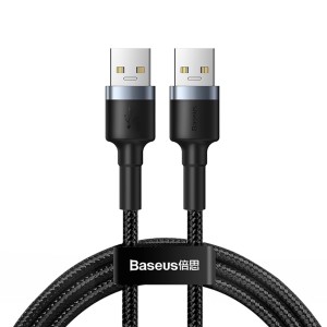 کابل شارژ و انتقال داده یو اس بی به یو اس بی بیسوس Baseus Cafule USB to USB Cable 1m 2A