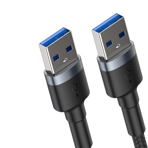 کابل شارژ و انتقال داده یو اس بی به یو اس بی بیسوس Baseus Cafule USB to USB Cable 1m 2A