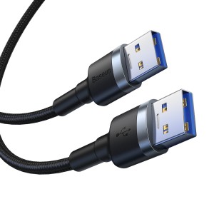 کابل شارژ و انتقال داده یو اس بی به یو اس بی بیسوس Baseus Cafule USB to USB Cable 1m 2A