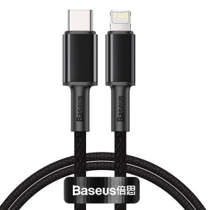 کابل لایتنینگ به Type C فست شارژ بیسوس Baseus Density CATLGD-A03 / A02 / A01 طول 1 متر توان 20 وات