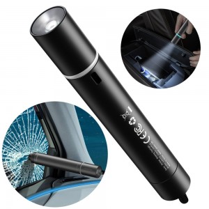 چکش اضطراری خودرو بیسوس Baseus Savior Window Breaking Flashlight CRSFH-B01