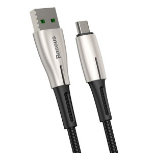 کابل شارژ سریع میکرو یو اس بی بیسوس Baseus Water Drop Quick Charge Micro USB Cable 1m