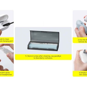 ست تمیزکننده لوازم الکترونیکی بیسوس Basus Portable Cleaning Set
