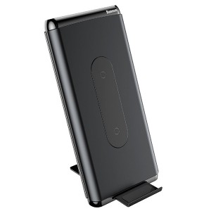 پاوربانک وایرلس 10000 فست شارژ بیسوس Baseus Dual Coil Design WXHSD-D01 QC 3.0 5W