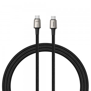 کابل آهنربایی دوسر تایپ سی سریع بیسوس Baseus Zinc Magnetic Type-C Cable 1.2m