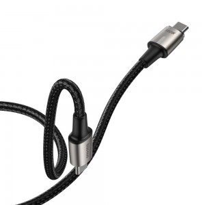 کابل آهنربایی دوسر تایپ سی سریع بیسوس Baseus Zinc Magnetic Type-C Cable 1.2m