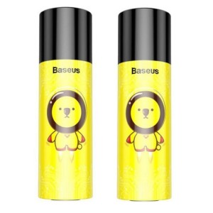 پک 2 عددی باتری قلمی شارژی بیسوس Baseus AA Rechargeable Li-ion Battery 2100mWh ACCB-A2L دارای پورت