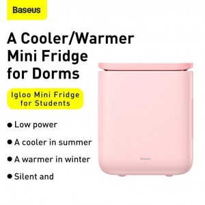 مینی یخچال و گرم کن بیسوس Baseus Igloo Mini Fridge for Students ACXBW-A02 با ظرفیت 6 لیتر
