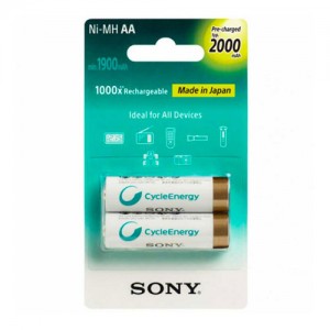 باتری قلمی شارژی سونی قلم 2000 میلی آمپر