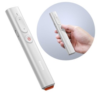 پوینتر و پرزنتر لیزری بی سیم بیسوس Baseus laser pointer remote control for PC presentation