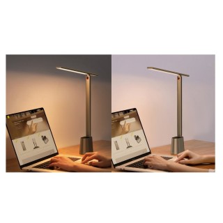 چراغ مطالعه رومیزی قابل شارژ بیسوس Baseus Smart Eye Folding Rechargeable Desk Lamp DGZG-0