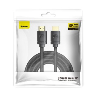 کابل HDMI دو متری 8K بیسوس Baseus High Definition Series 8K HDMI 2.1 Cable CAKGQ-K01