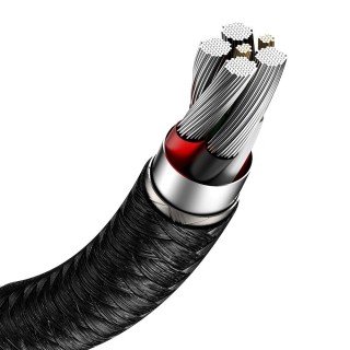 کابل تایپ سی سریع هواوی بیسوس Baseus Metal Data Cable 40W Type-C Cable 2m CATJK-B01