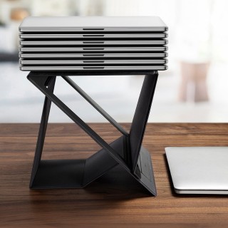 استند لپ تاپ بیسوس Baseus Ultra High Folding Laptop Stand SUZB-A01 مناسب لپ تاپ های 11 تا 16 اینچ