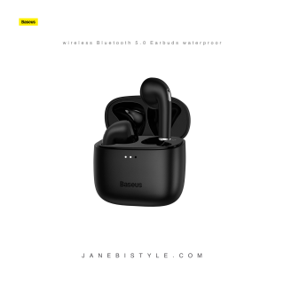 هندزفری بلوتوث بیسوس Baseus E8 wireless Bluetooth 5.0 Earbuds earphones waterproor NGE8-01