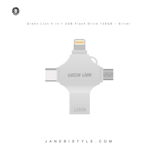 فلش مموری چند سر 128 گیگ گرین لاین Green Lion 4 in 1 USB Flash Drive 128GB