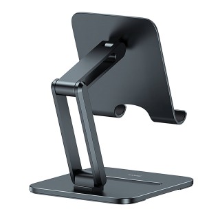هولدر و پایه نگهدارنده رومیزی تبلت بیسوس Baseus Desktop Biaxial Foldable metal tablet stand LUSZ000113