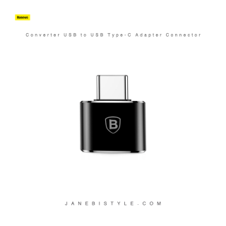 مبدل تایپ سی به یو اس بی بیسوس Baseus Converter USB to USB Type-C Adapter Connector OTG CATOTG-01