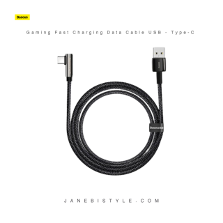 Baseus Legend Series Elbow Fast Charging Data Cable USB - USB Type-C 66W 1m black (CATCS-B01)