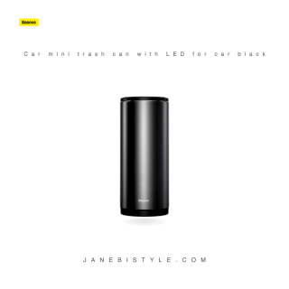 Baseus car mini trash can with lid for car black (CRLJT-01)