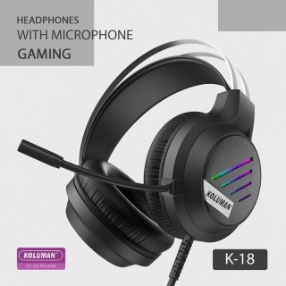 هدست گیمینگ کلومن koluman k18 gaming headset