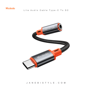 کابل تبدیل تایپ سی به جک 3.5 میلیمتری Aux مک دودو CA-7561 Lite McDoDo Audio Cable Type-C To DC 3.5