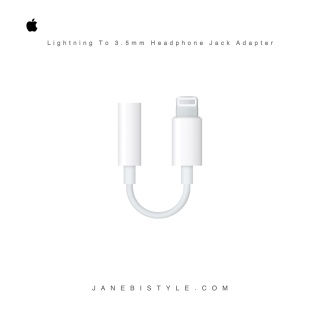 تبدیل لایتنینگ به جک 3.5 میلیمتری پکدار اصلی اپل Apple Lightning To 3.5mm Headphone Jack Adapter